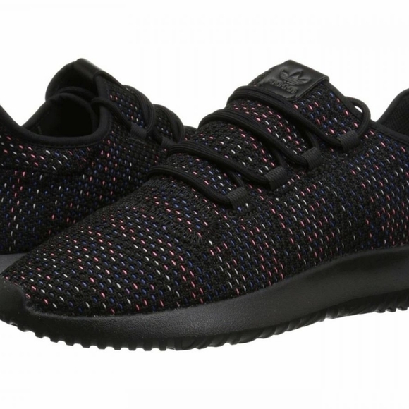 Adidas Mens Lifestyle Sneakers | Tubular Shadow Ck Black/Solar Red sz 8 main image 8